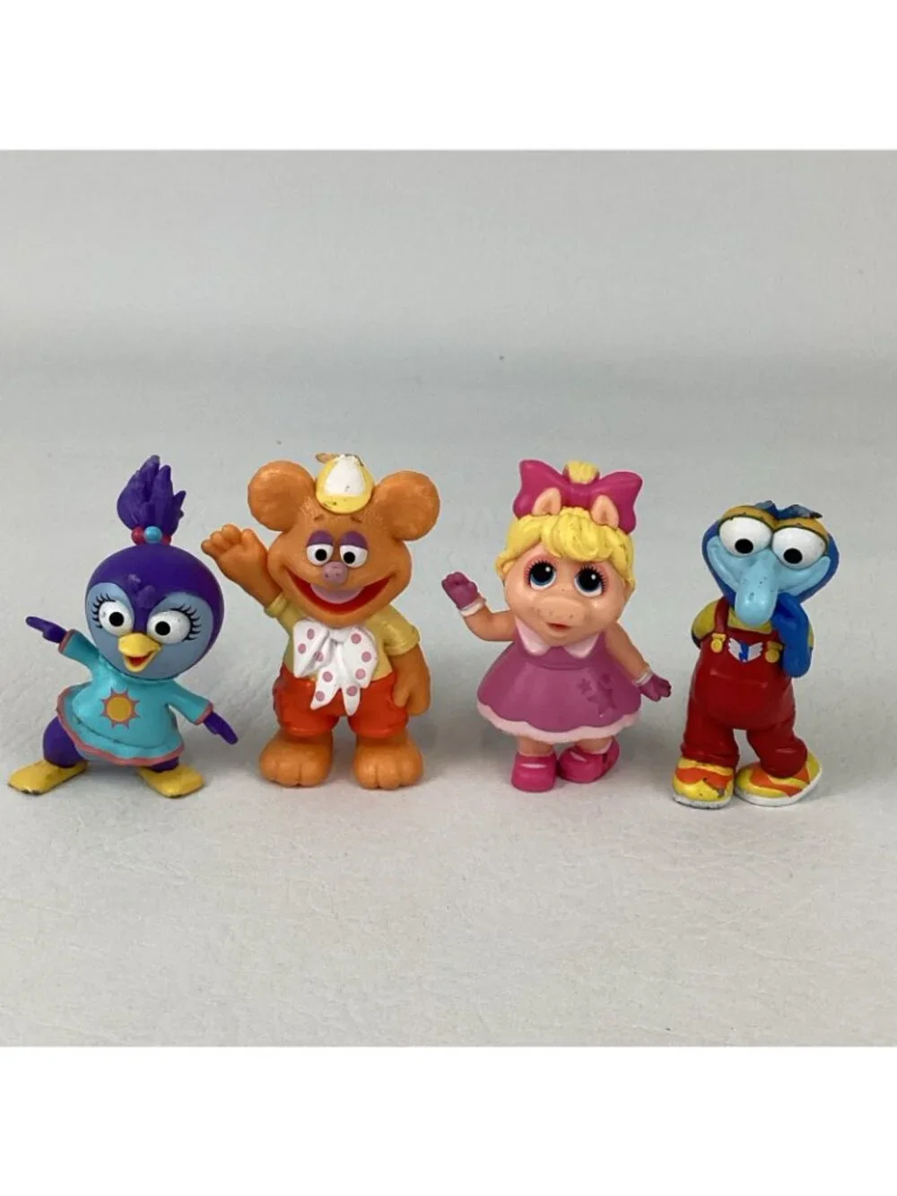 Disney Jr Muppet Babies Friendship Bus w Sounds Figures Miss Piggy Gonzo Bundle